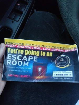 First Empire Escape Rooms