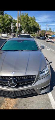 MERCEDES CLSAMG window tint!