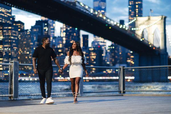 Dumbo Brooklyn Engagement Session