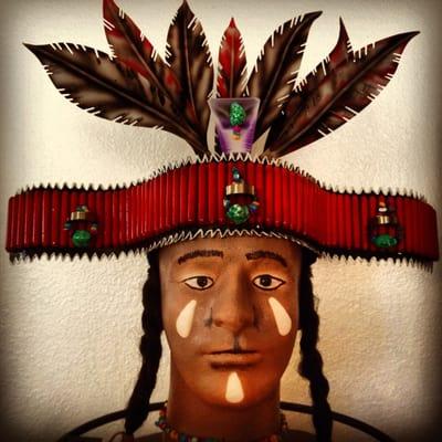 Triable Headdress Made At Metal Art and Garden