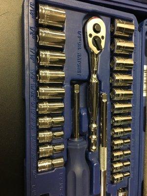 The finest quality 82 piece Socket Set by JH Williams