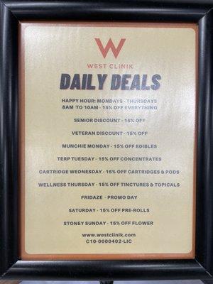 Daily deals