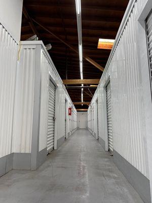 Self storage units at Security Public Storage in Redwood City, CA.