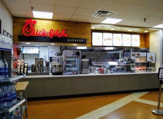 Chick-fil-a within the cafeteria