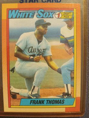 1990 TOPPS ERROR ROOKIE FRANK THOMAS CARD#414!VERY RARE MINT COND..ASKING $2,000,OR BEST OFFER! 100% SATISFIED OR FULL REFUND