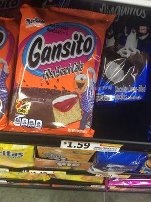 Gansito options