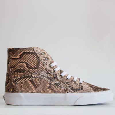 Custom made snake skin Sneakers