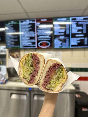 Pastrami Deli Sandwich