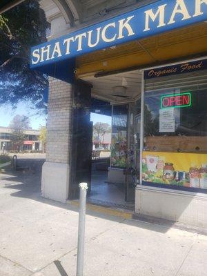 Grocery store corner of Shattuck Ave and Haste St.