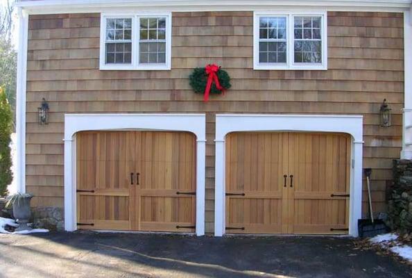 Custom-made garage doors by Gary Redekas