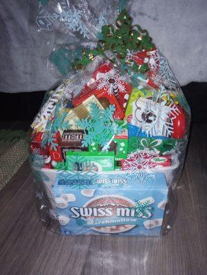 Christmas treat basket