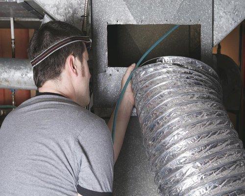 High quality residential and commercial air duct cleaning service