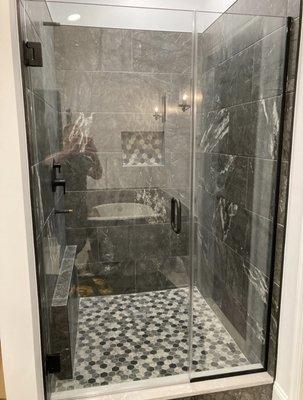 Shower doors!