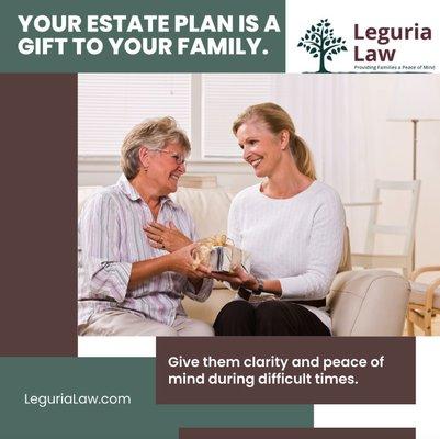 A comprehensive estate plan provides clarity, security, and protection for your loved ones.