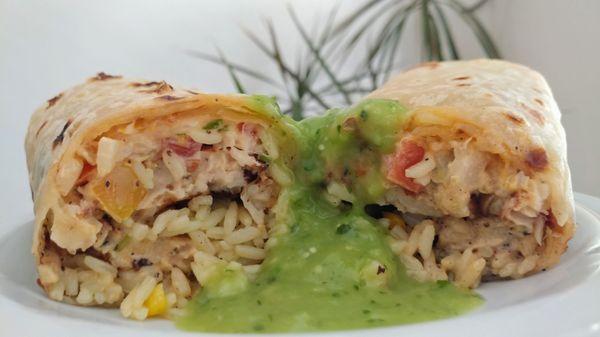 Grilled Fish Burrito