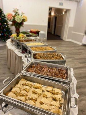 Buffet in Terrace Room