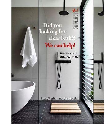 did you looking for clear bath?! we can help!