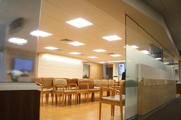 The Adult Clinic waiting room at Joslin Diabetes Center