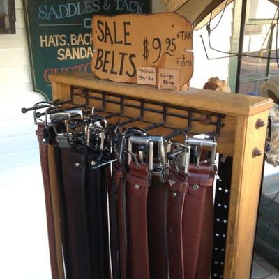 Belts on sale