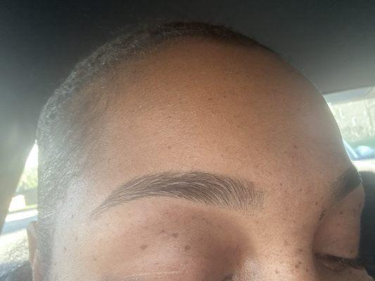 Brow threading