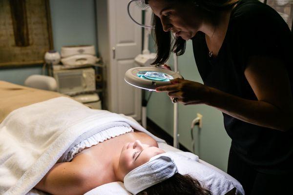 Carlynn is our licensed aesthetician that specializes in facials and skin treatments. She also does nails and waxings.