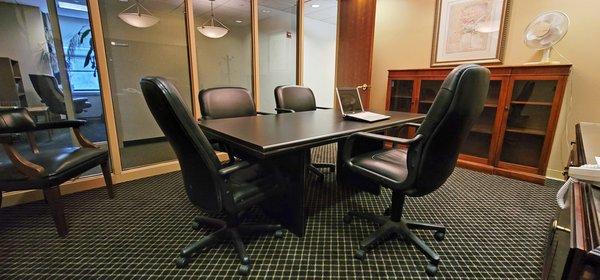 Our conference room at our Manhattan location.