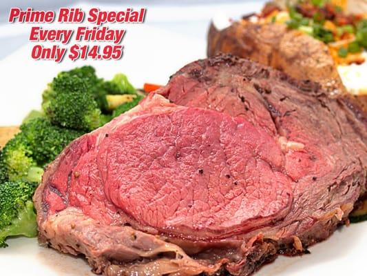 Weekly Prime Rib Special