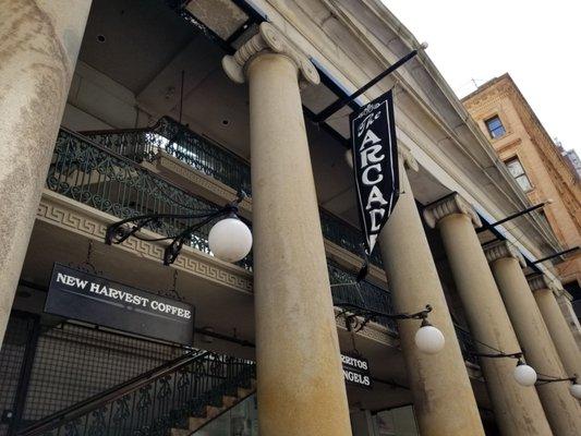 The Arcade, oldest indoor shopping mall in US.