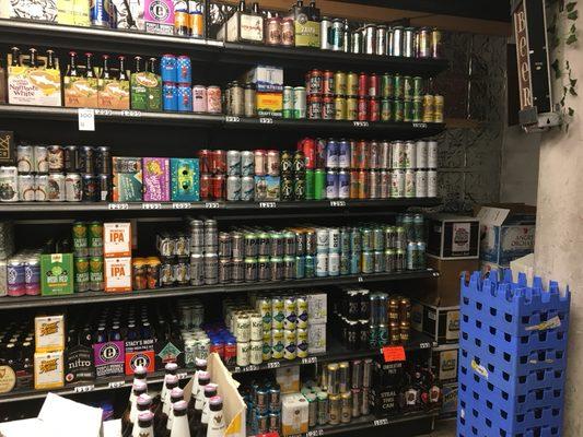 More Beer Cave!!!  Over 100+ Craft Beer skus!!!