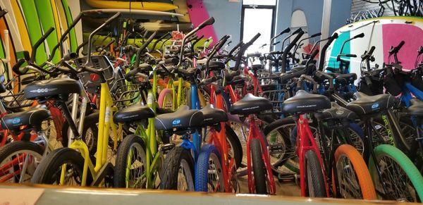 We have a lot of bikes!