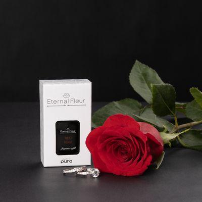 Eternal Fleur Red Rose Home Fragrance Powered by Pura Smart Home Fragrance Diffuser