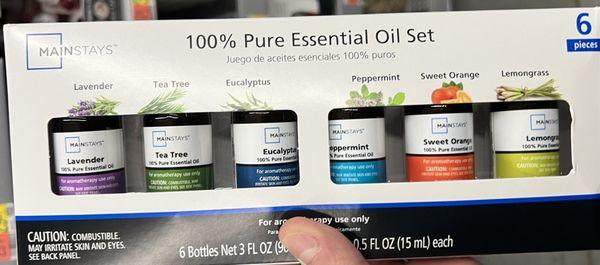 Came for eucalyptus oil, but had to buy an entire oil set