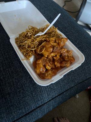 Orange chicken