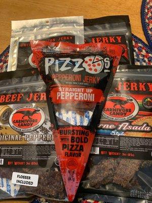 They have PEPPERONI JERKY!!