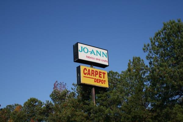 Carpet Depot Douglasville Sign