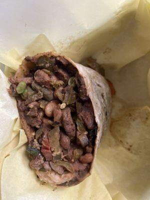 Hangover burrito. Disgusting