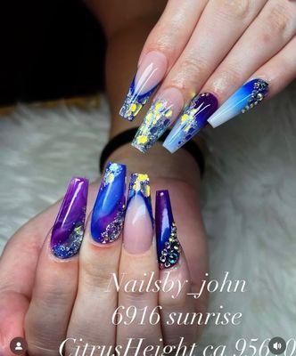 Nail design by John