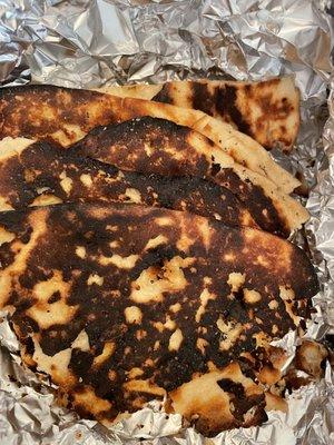 Burnt Naan