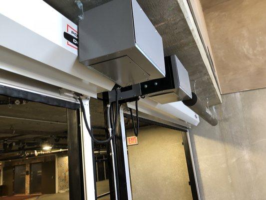 Roll-up Door Operators Enclosed in Motor Covers