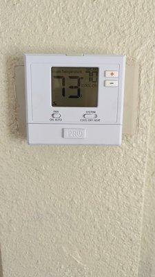 New thermostat