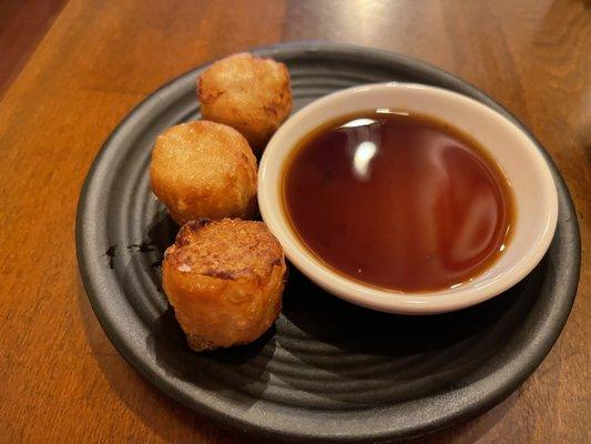 Shumai- also well executed and tasty! Cooked even better than most places do!