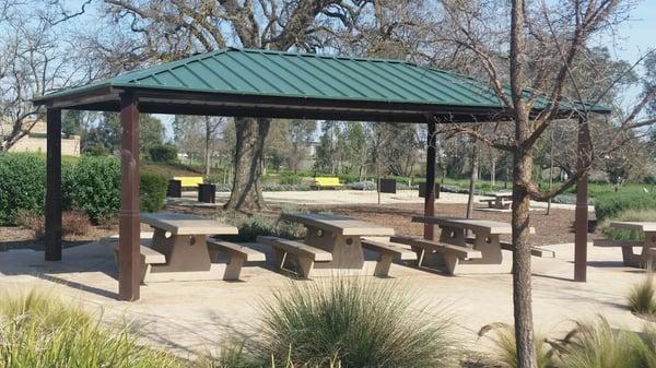 Covered picnic area