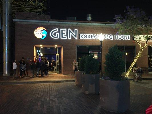 Grand opening of Gen BBQ where Clients have invested