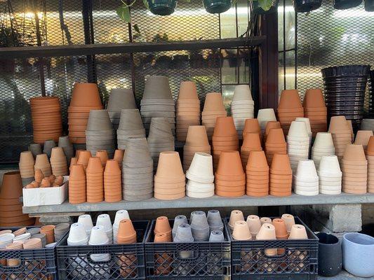 All the clay pots your heart can handle!