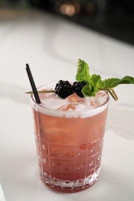 Blackberry Bourbon Sour