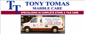 Tony Tomas Marble & Stone Care logo