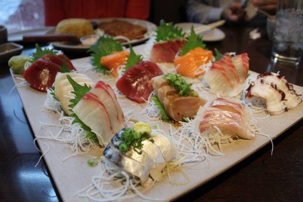 Assortment of Sashimi