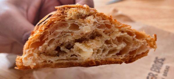 Almond croissant is unreal...