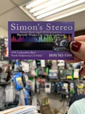 car stereo supplies