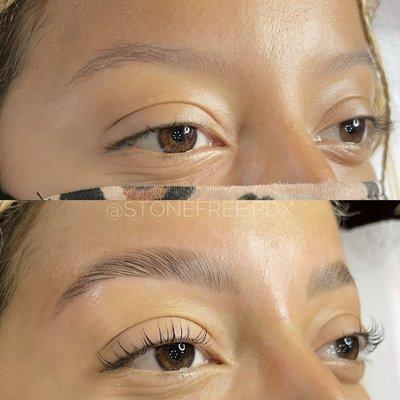 Brow Lamination & Lash Lift